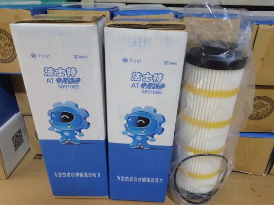 White Weichai Diesel Engine Parts Fuel 1000424655 61000070005 Oil Filter for Shackman Howo