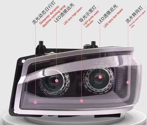 Customize Your HOWO 380 Truck's Lighting with LED Dual Lens Headlight Assembly