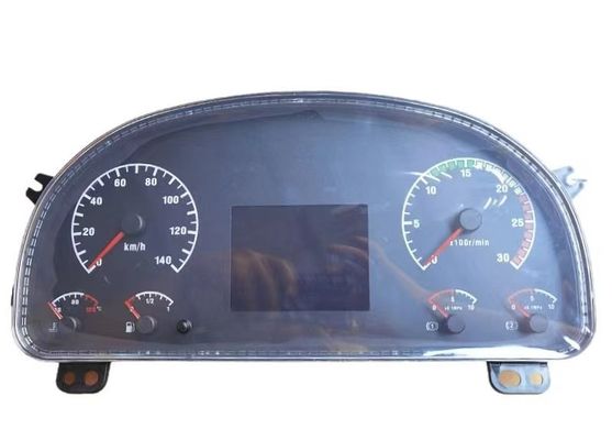 Black SINOTRUK CNHTC Heavy Duty Truck HOWO 371 Combination Instrument WG9716580025/3