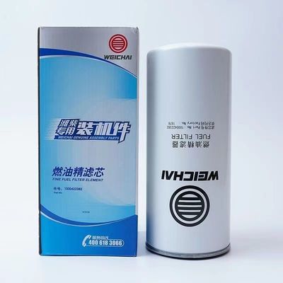 Shacman 612600081334 Heavy Duty HOWO Oil Filter Weichai Fuel Filter 1000053557 1000053558