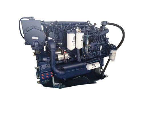 4 Stroke Weichai WP6C220-23 Marine Diesel Engine 162kw/220hp with and Advanced Gearbox
