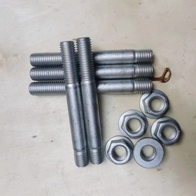GB898 4BG1 Standard Size Retarder Double Head Bolts with Nut and Performance Design