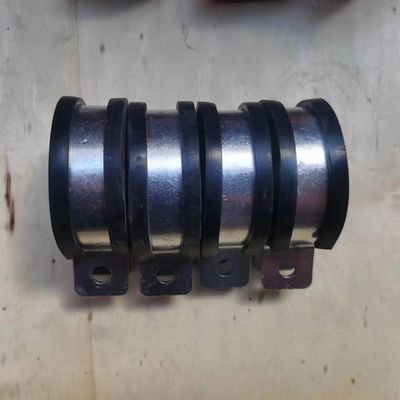 U Type R Type Tank Water Pipe Clamp Hoop with 304 Stainless Steel and Rubber Edge