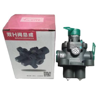 Standard size howo Transmission Airlock Double H Valve High/Low Gear Assembly WG2203250003