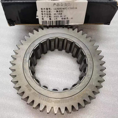 12jsdx240t-1701116 Heavy Duty Truck Transmission GearBox for Replace/Repair by Shacman