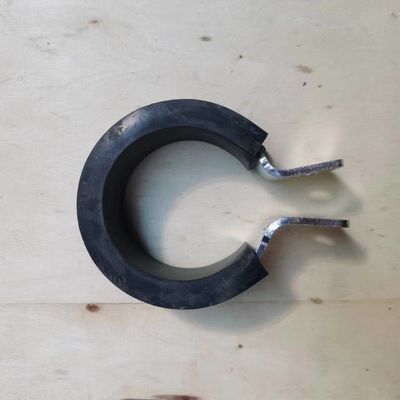 U Type R Type Tank Water Pipe Clamp Hoop with 304 Stainless Steel and Rubber Edge